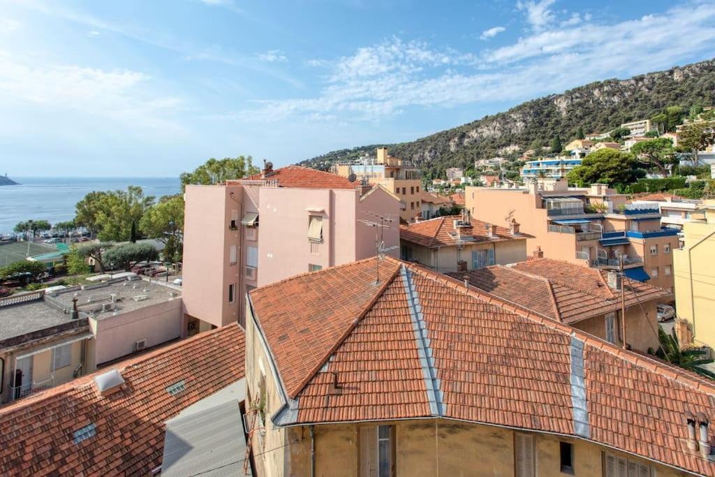 #24 Marie-Claire Suite Sea View/Balcony/Ac/5Min Port Villefranche-sur-Mer Bagian luar foto