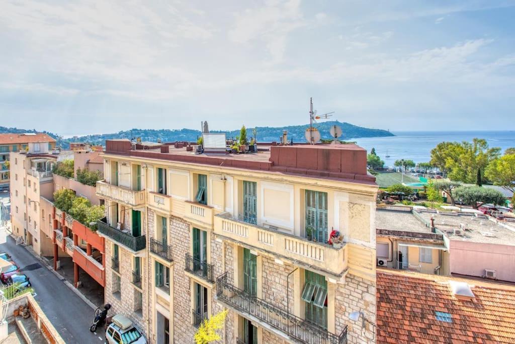 #24 Marie-Claire Suite Sea View/Balcony/Ac/5Min Port Villefranche-sur-Mer Bagian luar foto