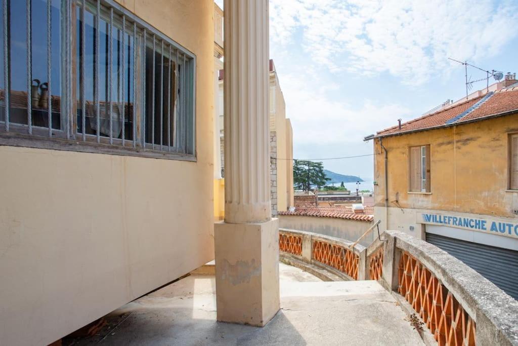 #24 Marie-Claire Suite Sea View/Balcony/Ac/5Min Port Villefranche-sur-Mer Bagian luar foto